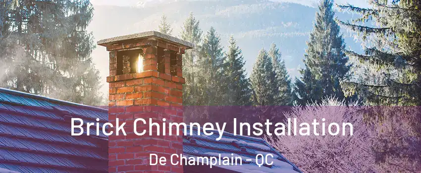  Brick Chimney Installation De Champlain - QC