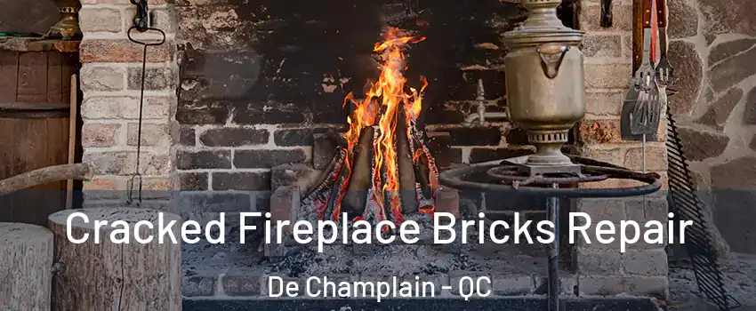  Cracked Fireplace Bricks Repair De Champlain - QC