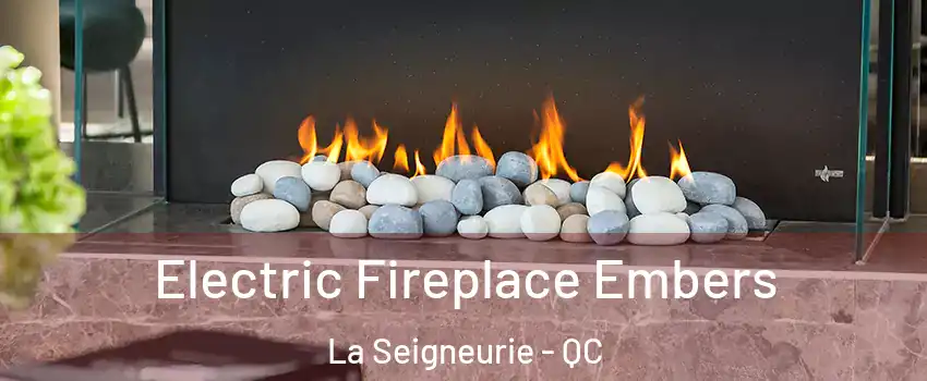  Electric Fireplace Embers La Seigneurie - QC