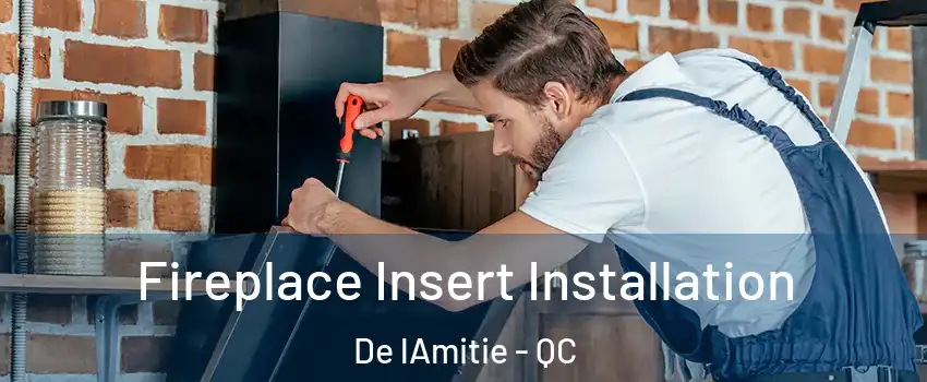  Fireplace Insert Installation De lAmitie - QC