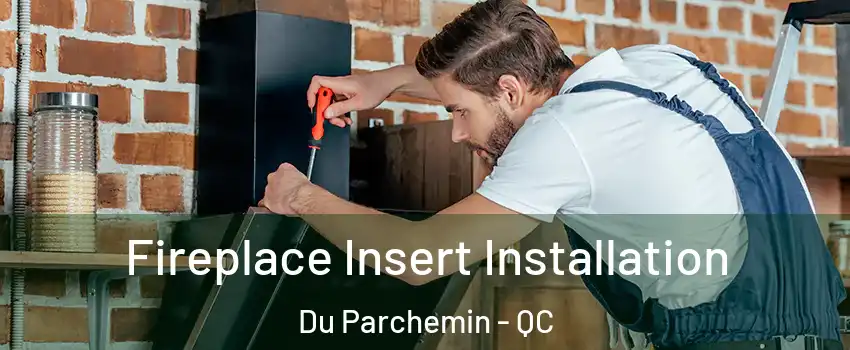  Fireplace Insert Installation Du Parchemin - QC