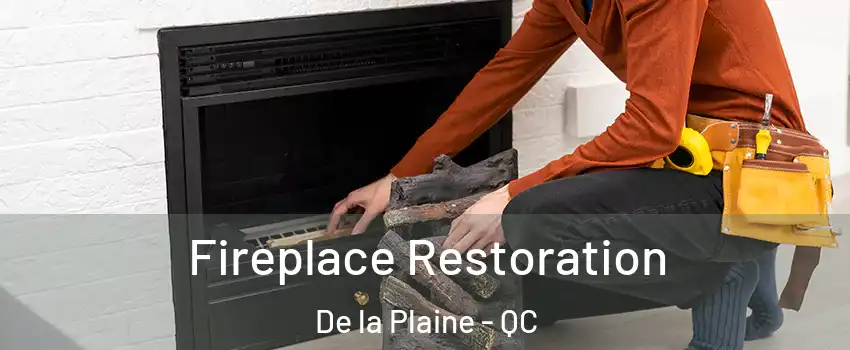  Fireplace Restoration De la Plaine - QC