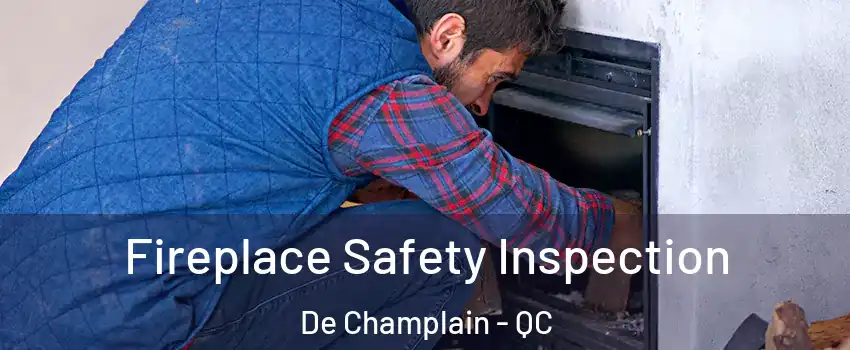 Fireplace Safety Inspection De Champlain - QC