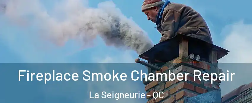  Fireplace Smoke Chamber Repair La Seigneurie - QC