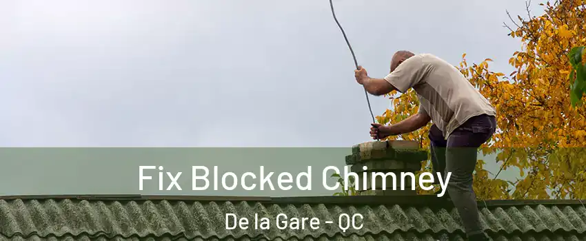  Fix Blocked Chimney De la Gare - QC
