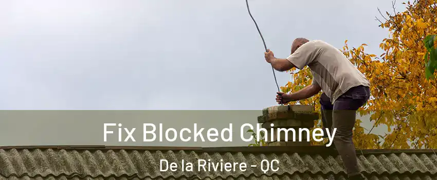  Fix Blocked Chimney De la Riviere - QC