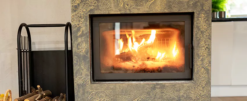 Decorative Electric Fireplace Installation in Candiac, QC