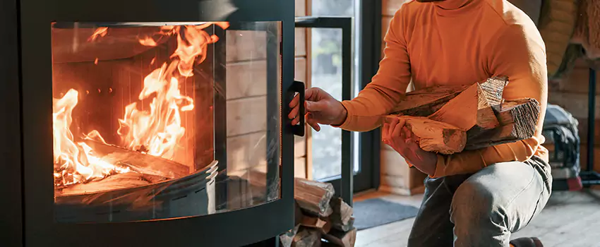 Residential Fireplace Ceramic Glass Installation in Candiac, QC