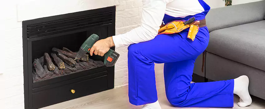 B-Vent Gas Fireplace Installation in Candiac, QC