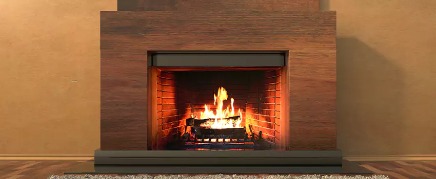 Mendota Hearth Landscape Fireplace Installation in De Champlain, Quebec