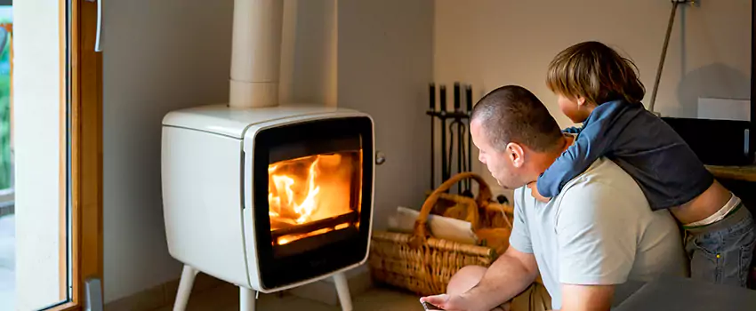 Morso Cast Iron Fireplace Insert Installation in Candiac, QC
