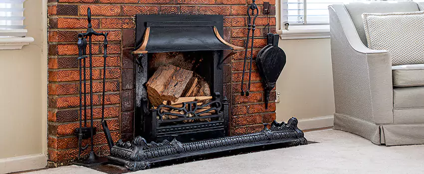 Vintage-style Fireplace Redesign in Candiac, Quebec