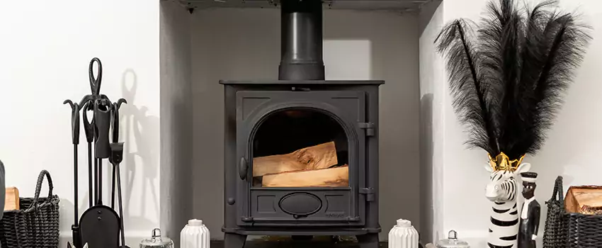Thelin Hearth Products Providence Pellet Insert Fireplace Installation in Candiac, QC
