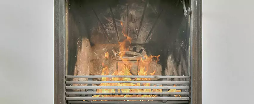 Travis Industries Linear Gas Fireplace Installation in Candiac, Quebec