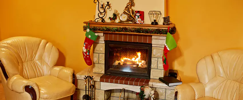 Fireplace Hearth Ideas in Candiac, Quebec