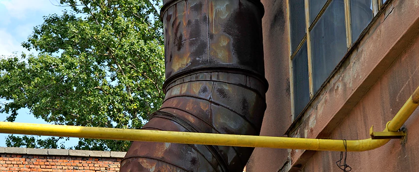 Lightning Protection Installation System for Industrial Chimneys in Candiac, Quebec