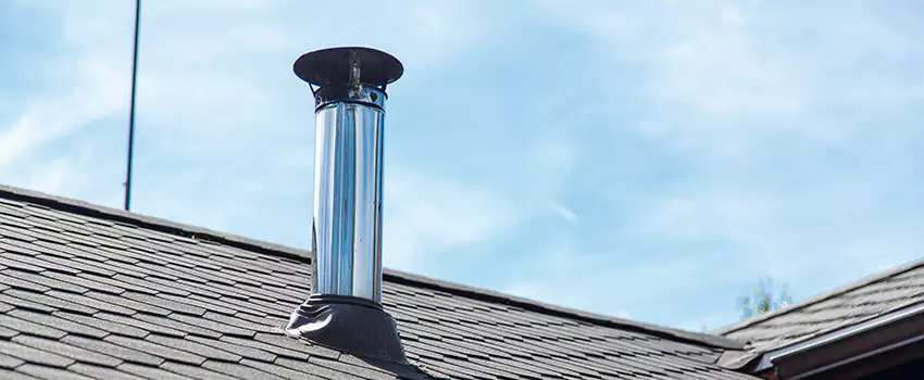 Outdoor Metal Chimney Installation in Candiac, Quebec