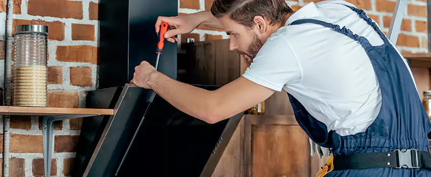 Old Rusted Metal Fireplace Repair And Replacement in Candiac, QC