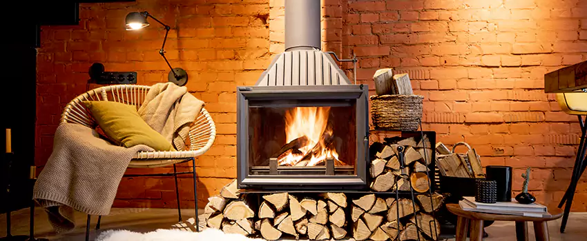 Pellet Stove Chimney Pipe Brackets Installation in Candiac, QC