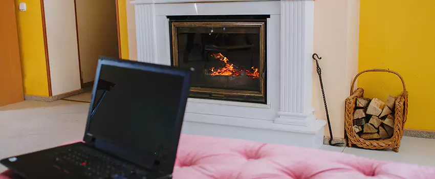Valor Outdoor Gas Fireplace in Candiac, Quebec