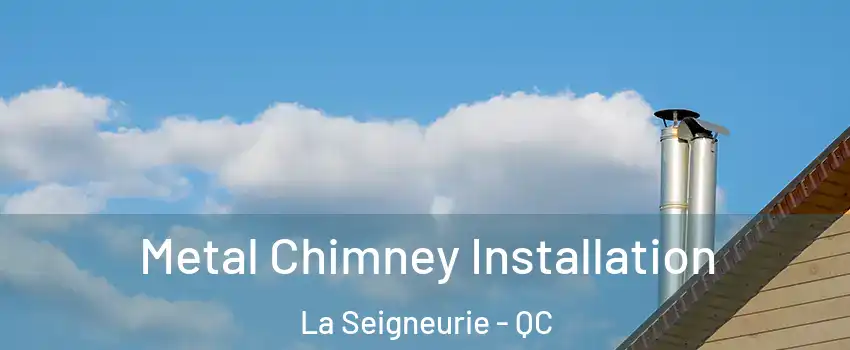  Metal Chimney Installation La Seigneurie - QC