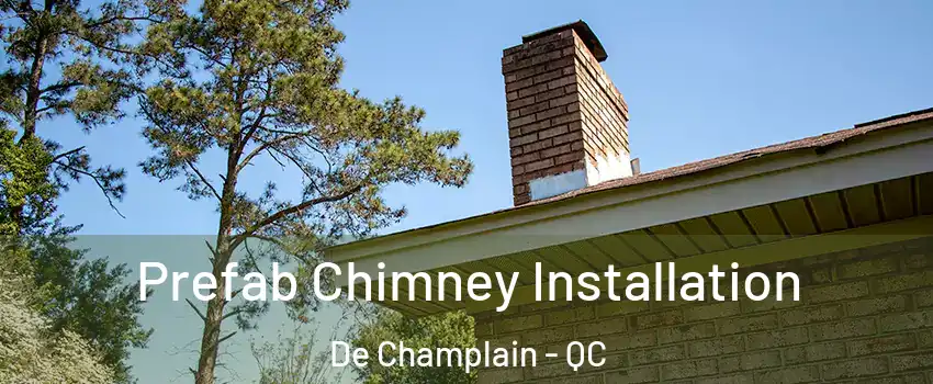  Prefab Chimney Installation De Champlain - QC