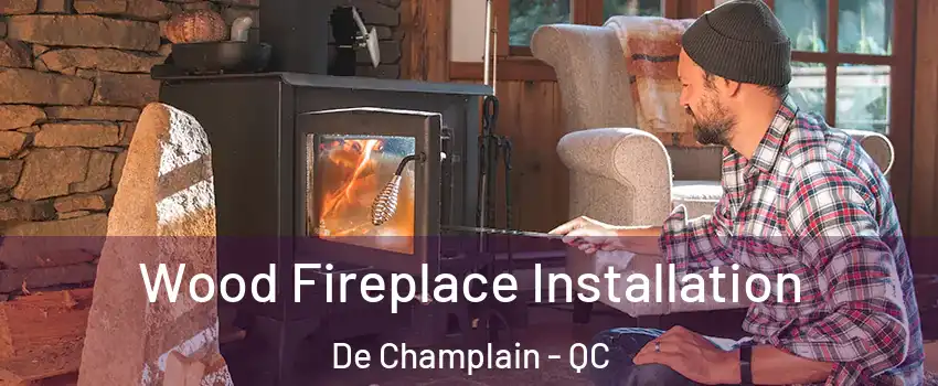  Wood Fireplace Installation De Champlain - QC